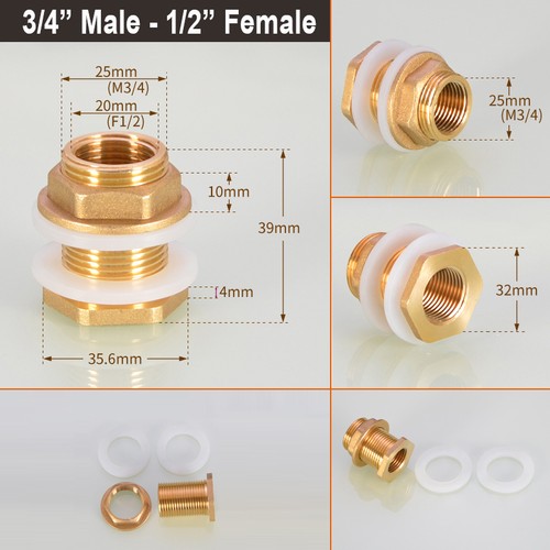 Bsp female male thread water - thread,