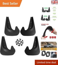 Universal Car Mud Flaps - 4 Piece Splash Guards for All Vehicles, Easy Install