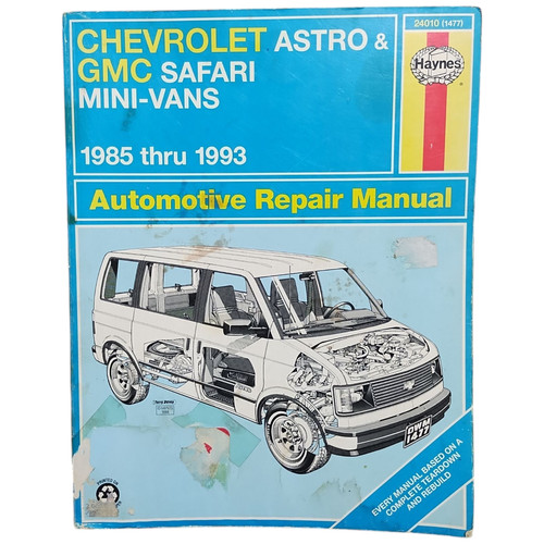 Haynes chevrolet astro gmc - chevrolet,