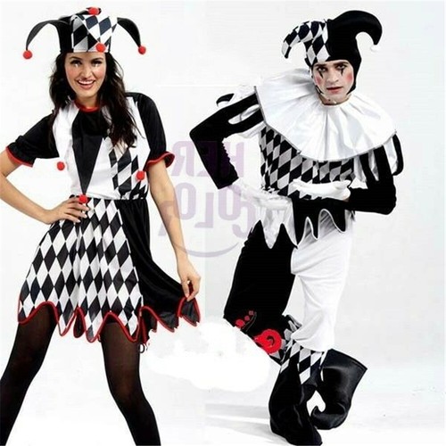 Harlequin jester clown - harlequin,