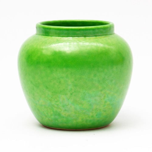 Ruskin pottery small apple - pottery,