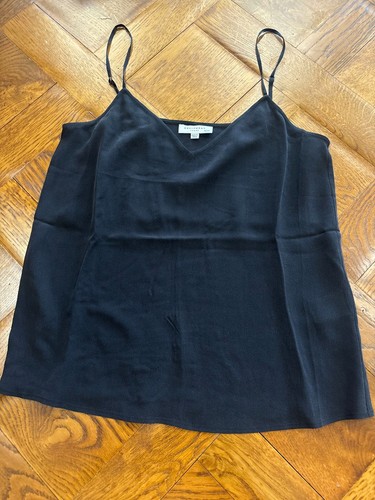 Equipment black washed silk