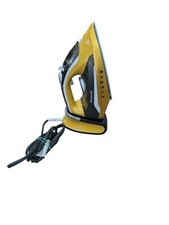 Power XL Phoenix Gold Black Cordless Iron Steamer w/ Charging Base ES2416S