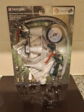 Parkside Tyre Inflator Air Gun with Digital Pressure Gauge for Air Compressors