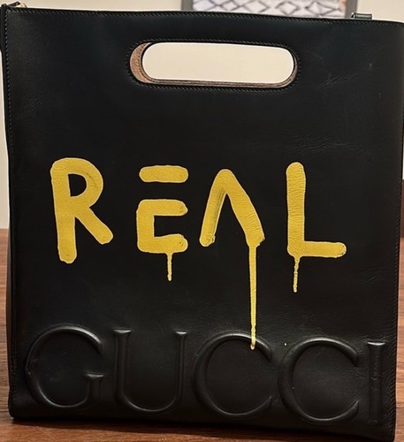 Authentic black gucci ghost - black,