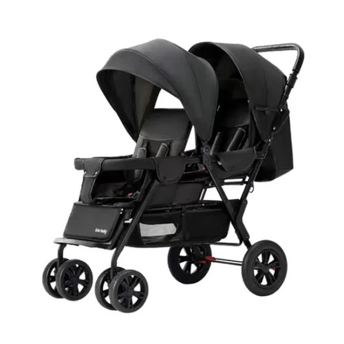 Double stroller can - sit, lying