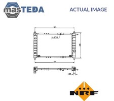 53250 ENGINE COOLING RADIATOR
