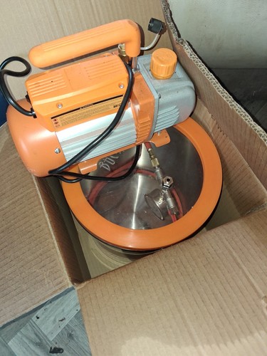 Stainless steel vacuum chamber - stainless,