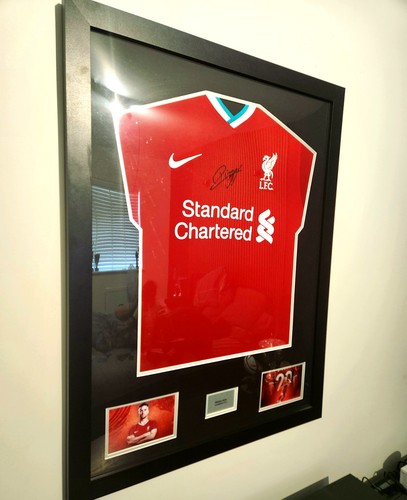 Liverpool framed shirt - fc,