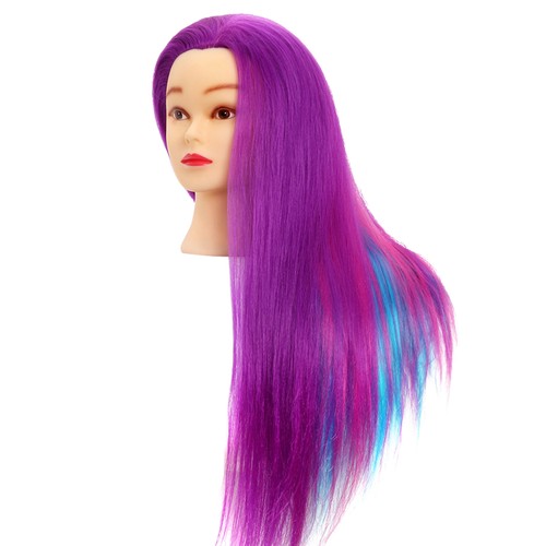 Purple long hair training - 24'',