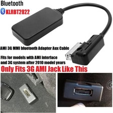For Audi with 3G AMI MMI Jack A3 A4 A6 Q3 Q5 Q7 2010 Bluetooth Adapter Aux Cable
