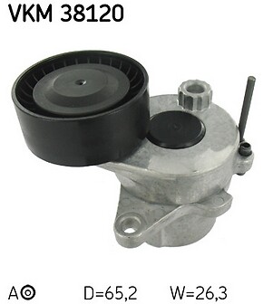Skf tensioner pulley for - tensioner,