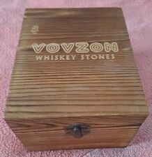 VOVZON Whiskey Stones & Glass Gift Set  ~ Unused