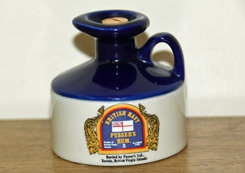Miniature british navy pussers - miniature,