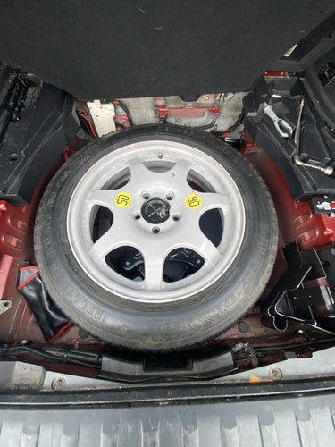 Bmw spare wheel with tool - with,