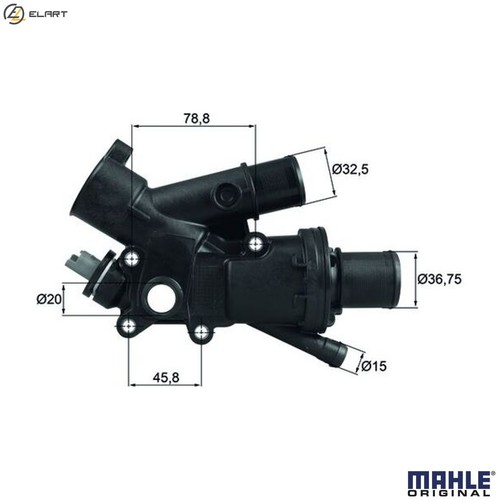 Thermostat coolant 83 - thermostat, th