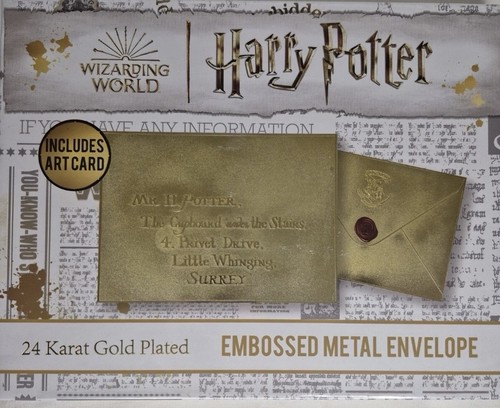 Harry potter 24k - potter, gold