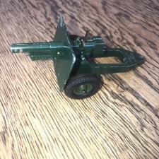Vintage Britains Field Gun Military Artillery Diecast Metal Model Working Toy