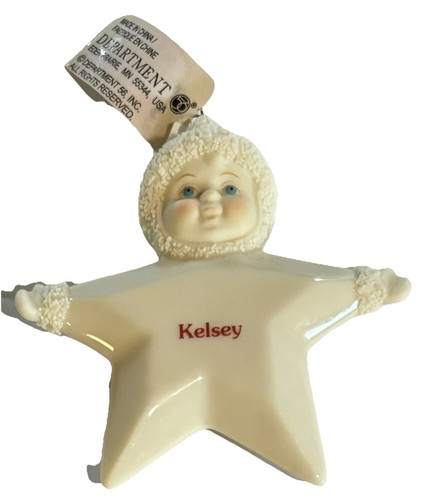 Kelsey snowbabies snow - “kelsey”,