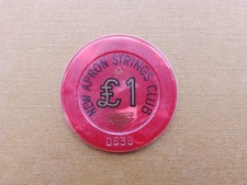 £1 chip from 1960s London