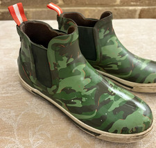 JOULES Junior Rainwell (Chelsea Boot) Camouflage Wellies (UK Size 2))