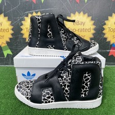 RARE 2015 Adidas Jeremy Scott Spell Out Letters Giraffe Hi Top Trainers UK 8