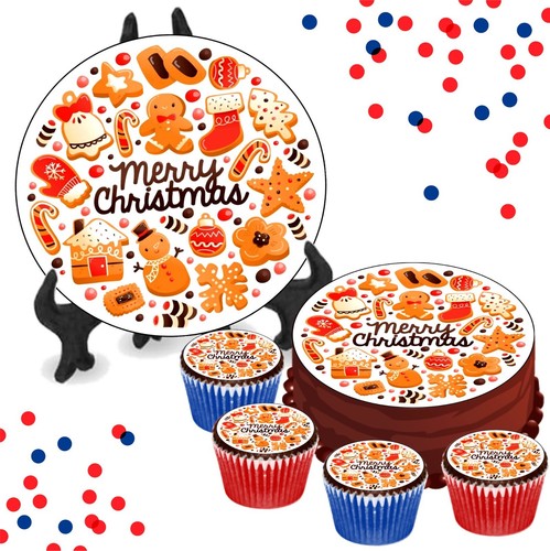 Merry christmas cookie theme - merry,