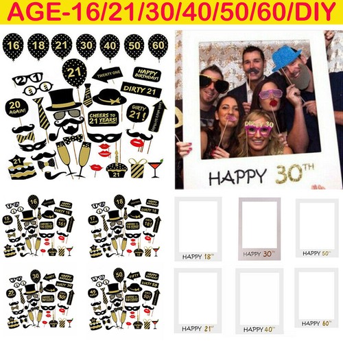 40 50th happy - 18/21/30/40/50th,