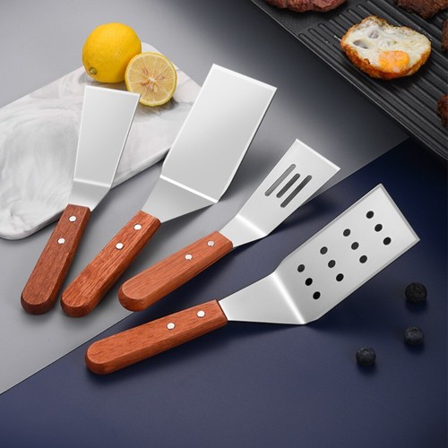 Wood handle stainless steel - stainless,
