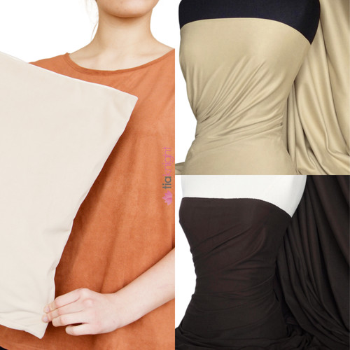 Suedette stretch fabric - suedette,