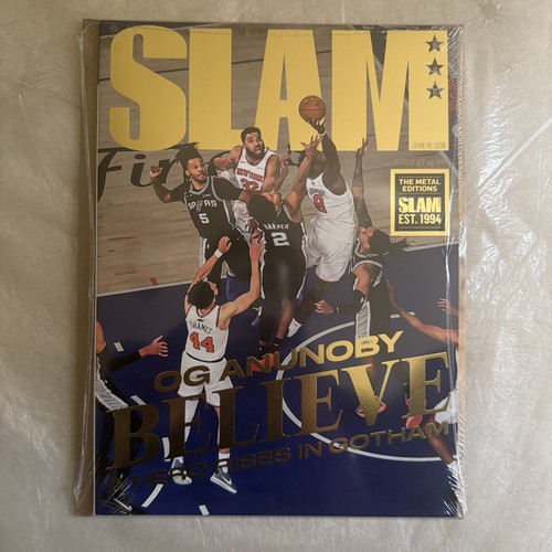 Gold metal slam magazine - gold,