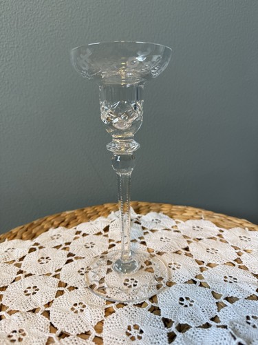Rogaska crystal tall candle - tall,