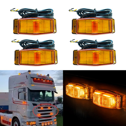 Pole marker lamp double - 4x,