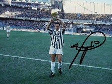 Roberto Baggio Signed