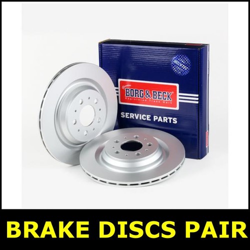 Brake discs pair rear fits - brake,