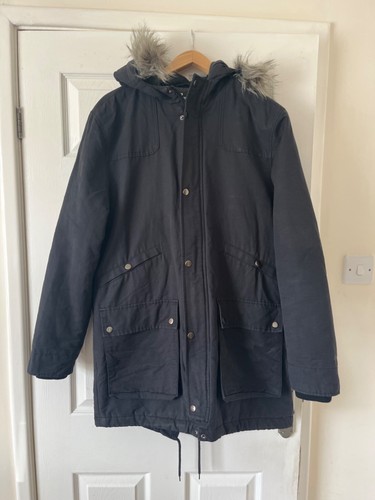 Topman mens black - , hooded