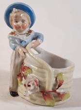 Antique Conta & Boehme Germany C1870 Boy in Hat & Basket Fairing 3827 Figure 76