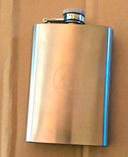 Stainless steel silver hip - steel,