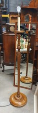 VINTAGE OAK FLOOR LAMP