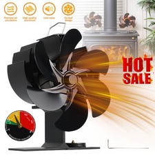 6 Blade Heat Powered Stove Top
