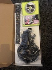Guitar Hero 3 Legends of Rock Xbox 360 Complete Guitar Game Box