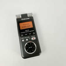 Tascam DR-07 Portable Digital Recorder Dictaphone Teac Tested 4gb Sd Card