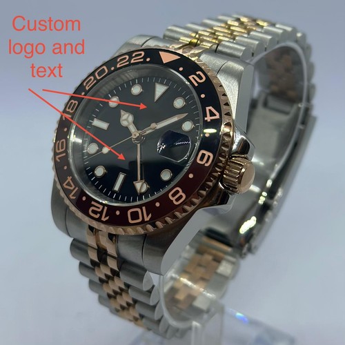 Rootbeer gmt mod seiko - rootbeer,