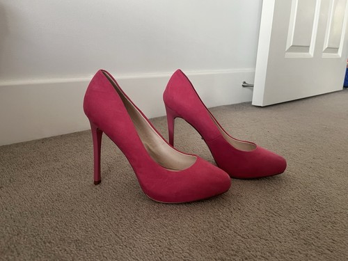 Faith pink heel shoes size - heel,