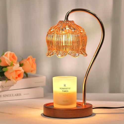 Candle warmer lamp with timer - candle,