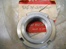 NOS OEM Suzuki Steering Stem Nut 1971-2000 TS125 GS500 GS750 51631-28000