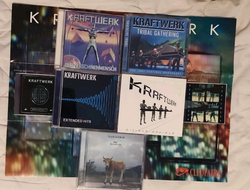 Kraftwerk job lot cd - job,