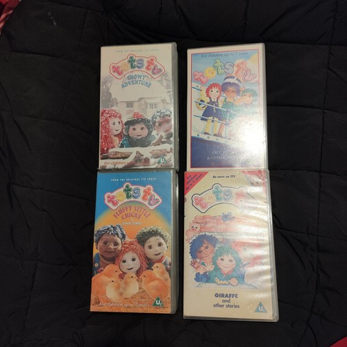 Tots vhs bundle x4 - vhs,