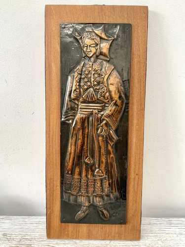 Copper wall art hanging - art/hanging, on
