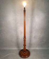 Vintage Wooden Standard Lamp